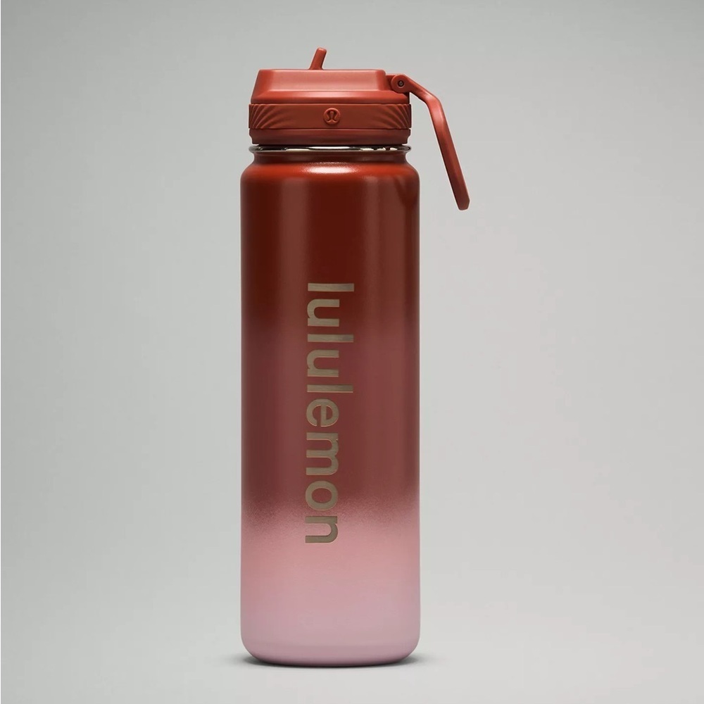 Lululemon Back to Life Sport Bottle 24oz Straw Lid - Picture 1 of 3